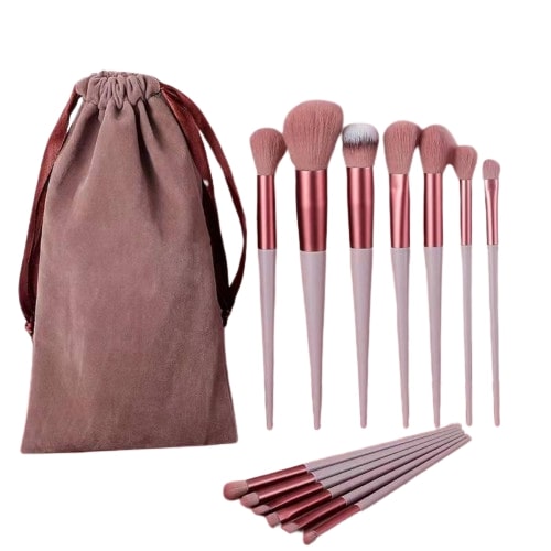 13 PCS' Makeup Brush Set Soft hair Loose Powder Eyeshadow