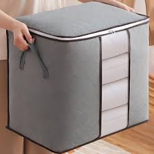 Pack of 5 - Improved Quality LARGE Storage Bags Organizers Portable
